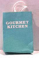 Dollhouse Miniature Gourmet Kitchen Shopping Bag